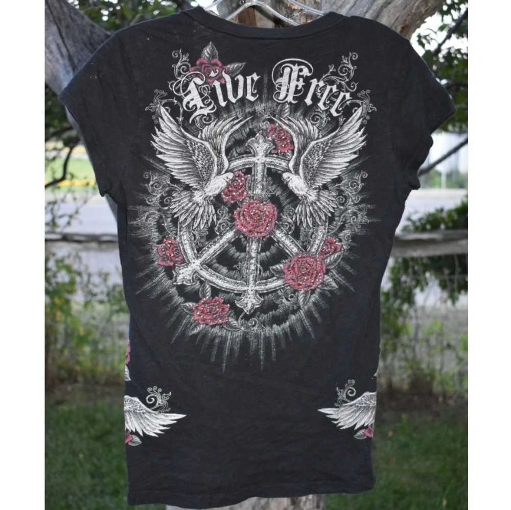 Live Free Peace Tee